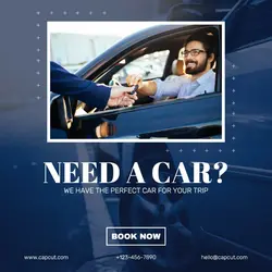 Car Rental Service Instagram Post