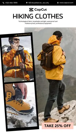 Clothing & Shoes Hiking clothes Event promotion