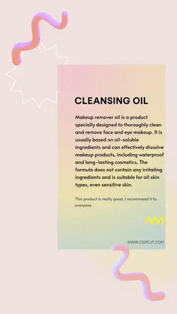 Beauty & Personal care Sales promotion Cleansing oil weak marketing