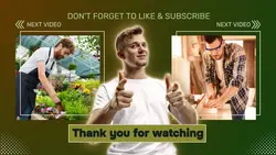 NON-MARKETING YOUTUBE ENDSCREEN MAN'S ACTIVITY