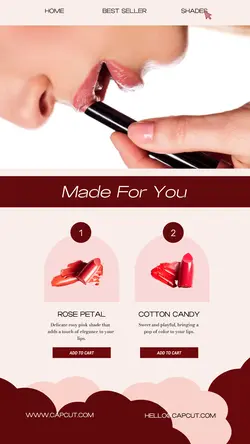2 Item Product Display Cosmetics Best Seller
