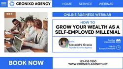 Financial Online Webinar Twitter Post
