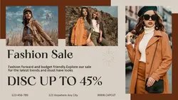 fashion sale twitter post