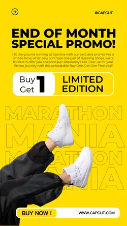 Sport Shoes Promotion Instagram Story