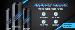 E-Commerce Energy Drink Detail Pages