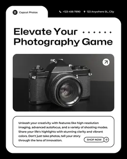Electronics Camera Product Instagram Portrait