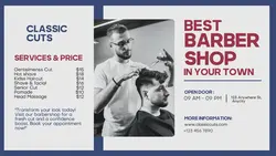 Barbershop Introduction & Price List