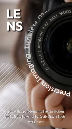Camera Lens Magazine Cover