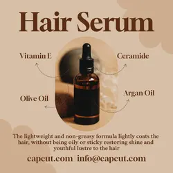 Beauty Hair Serum Display Instagram Post