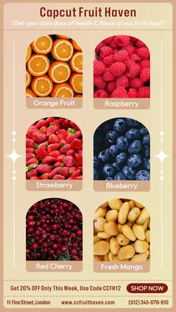 Food Fruit Sale Promotion Instagram Story