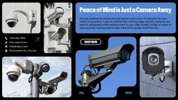 Electronics Security Camera Twitter Post