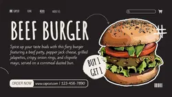 Food Special Promotion Twitter Post