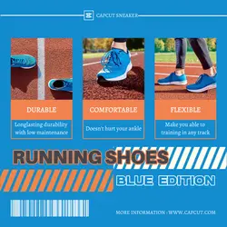 Running Shoes Detail Instagram Post