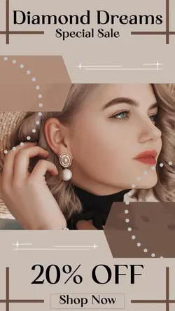 Product Jewelry - Brown Aesthetic