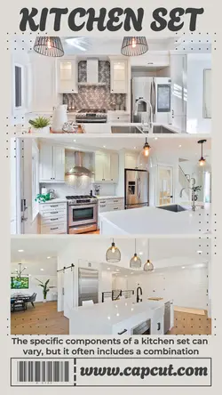 Household Kitchen Set Decor Instagram Story
