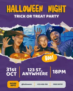 Other industries Halloween Invitation Insta Post