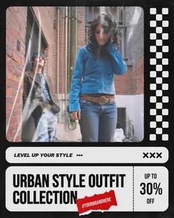 Fashion Brand Outfit Instagram Post