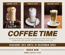 Coffee Promotion Facebook Post