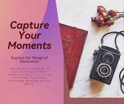 Electronic products & Appliances Invitation