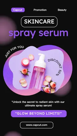 Beauty Product Promotion Modern Tiktok Post