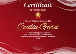 non marketing certificate