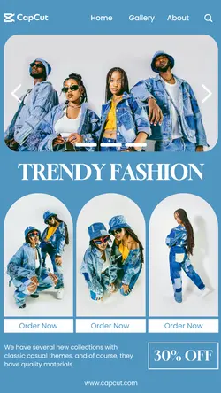 Trendy Fashion Promotion Instagram Story