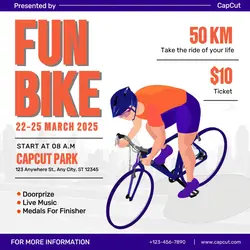 Sports Fun Bike Event Promotion