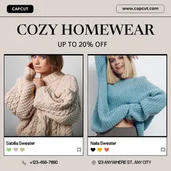 Clothing Sweater Collection Instagram Post