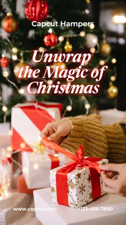 Christmas Gift Hampers Promotion Instagram Story