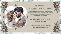 Wedding Party Facebook Ad