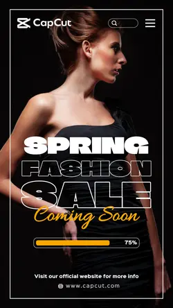 2024 Spring Fashion Sale Coming Soon Instagram Story