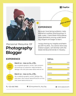 Business Photography Blogger Show Minimalist