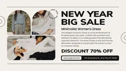 New Year Sale Twitter Post