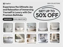 Furniture Premium Bathtub Promotion