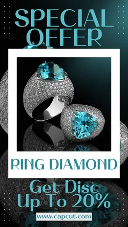 Fashion Industry Ring Diamond Instagram Story 