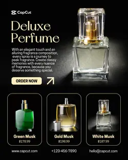 Fashion Deluxe Perfume Product Display Instagram
