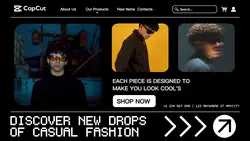 Casual Fashion Promotion Product Display