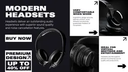 Modern Headsets Promotion Page