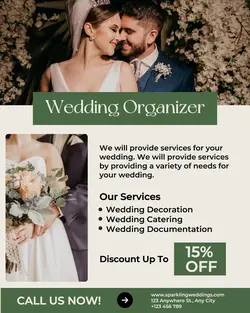 Wedding Organizer Promotion Minimalist