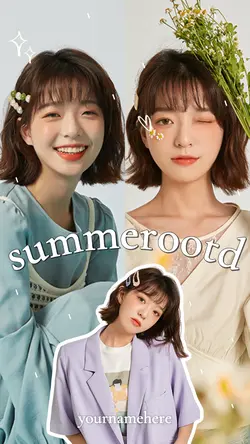 Summer OOTD  Youtube Thumbnail 9:16