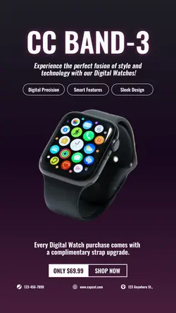 Men Watch Promotion - Instagram Story