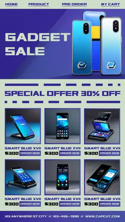 Electronics Gadget Sale Promotion Instagram Story