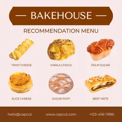 Bakery Recommendation Instagram Post