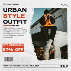 fashion streetwear urban promotion instagram post