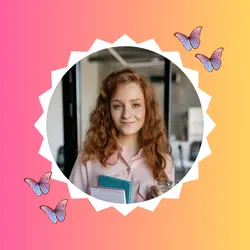 profile instagram butterfly