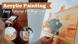 Youtube Thumbnail Learning - Painting Easy Tutorial