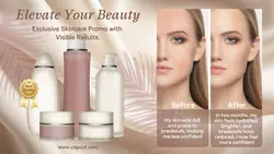 beauty and cosmetic before after twitter post