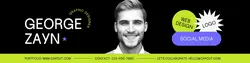 Business Graphic Designer LinkedIn Banner