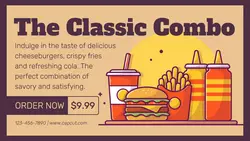 Food Combo Promotion Twitter Post