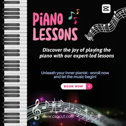 Instagram Post - Piano Lessons